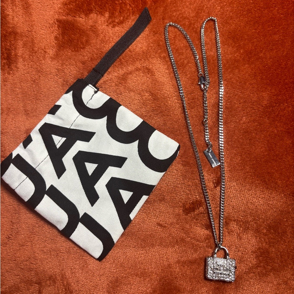 Marc Jacobs Silver Necklace with Pendant